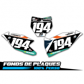 FONDS DE PLAQUES GASGAS...