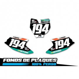 FONDS DE PLAQUES SUZUKI...